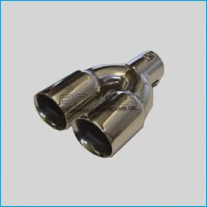 TERMINALE SCARICO - UNIVERSALE CROMATO - R.DOC NON ORIGINALE