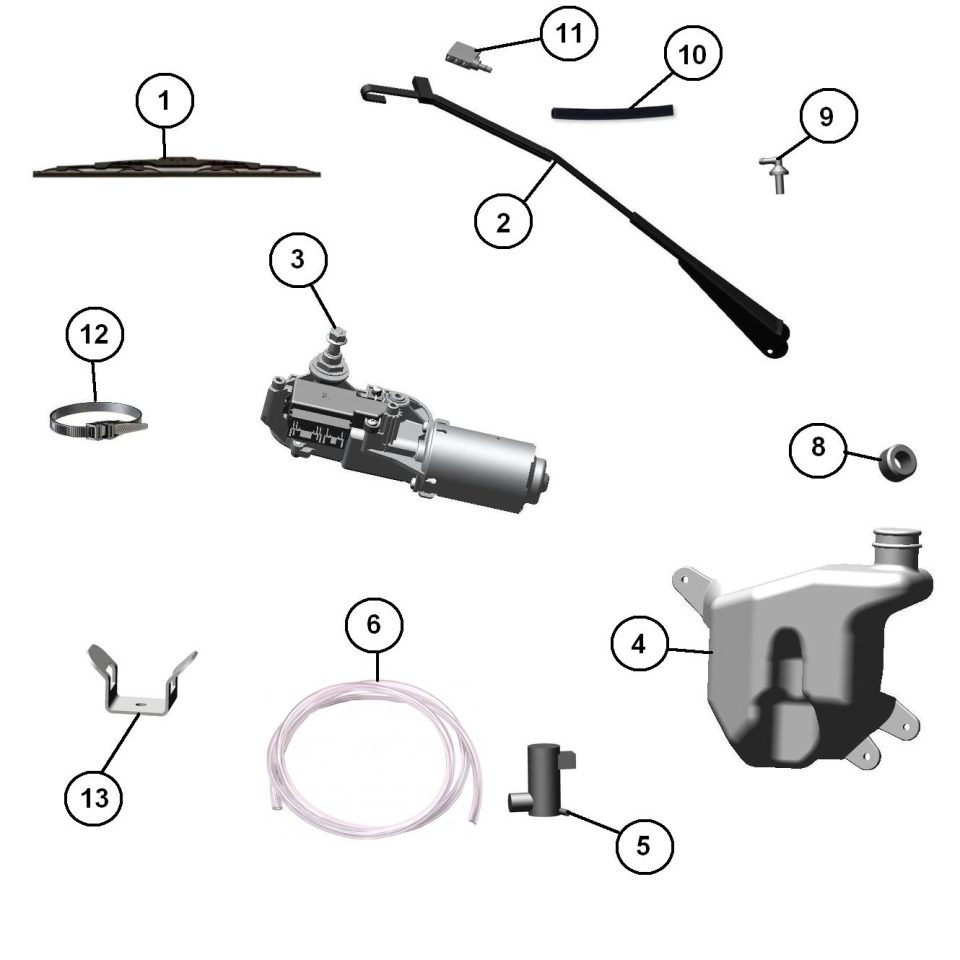 Tavola ricambi Aixam · Accessori Elettrici