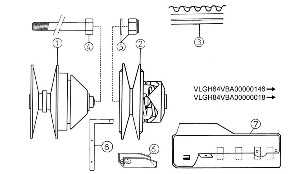 Tavola ricambi Aixam · Variatore