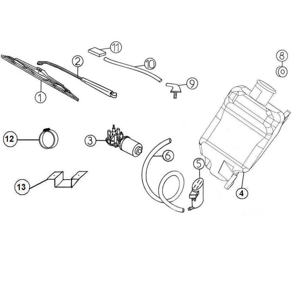 Tavola ricambi Aixam · Accessori Elettrici