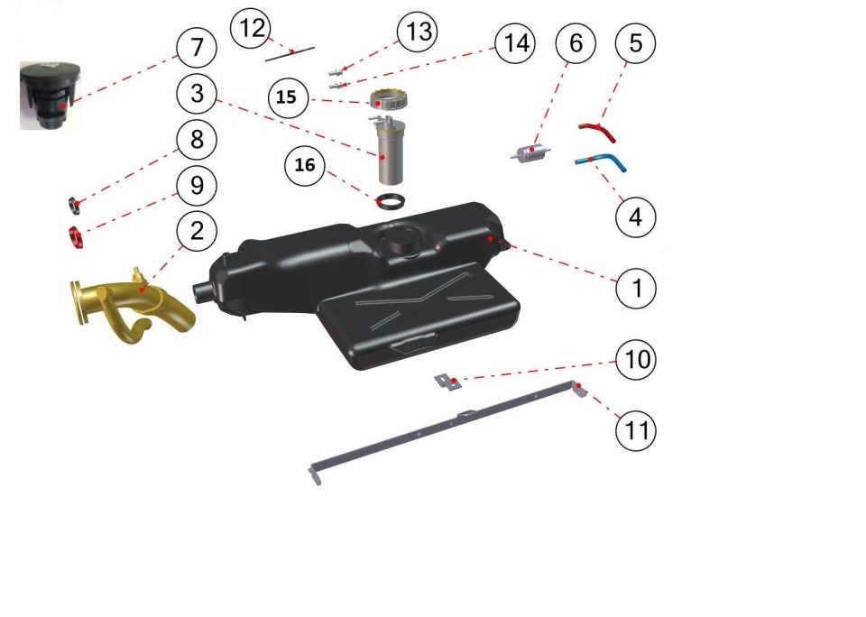 Tavola ricambi Aixam · Alimentazione
