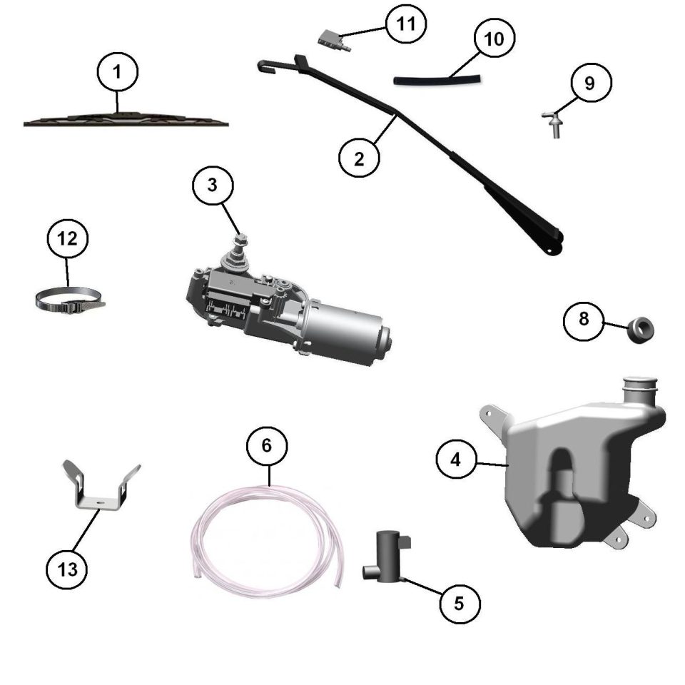 Tavola ricambi Aixam · accessori elettrici