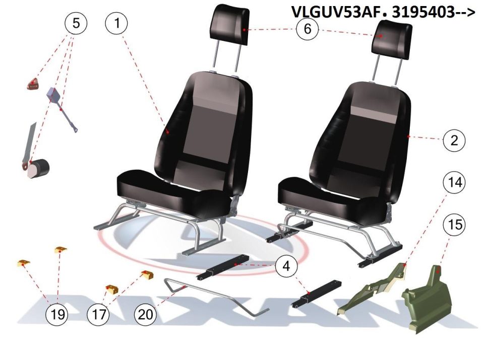Tavola ricambi Aixam · Carrozzeria