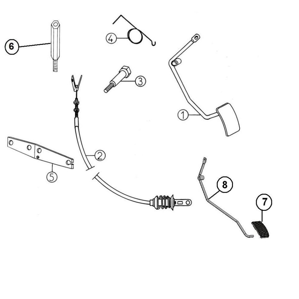 Tavola ricambi Aixam · Accessori motore