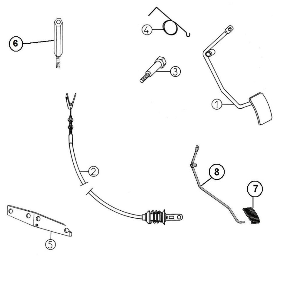 Tavola ricambi Aixam · Accessori motore