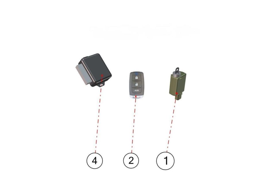 Tavola ricambi Aixam · Accessori Elettrici