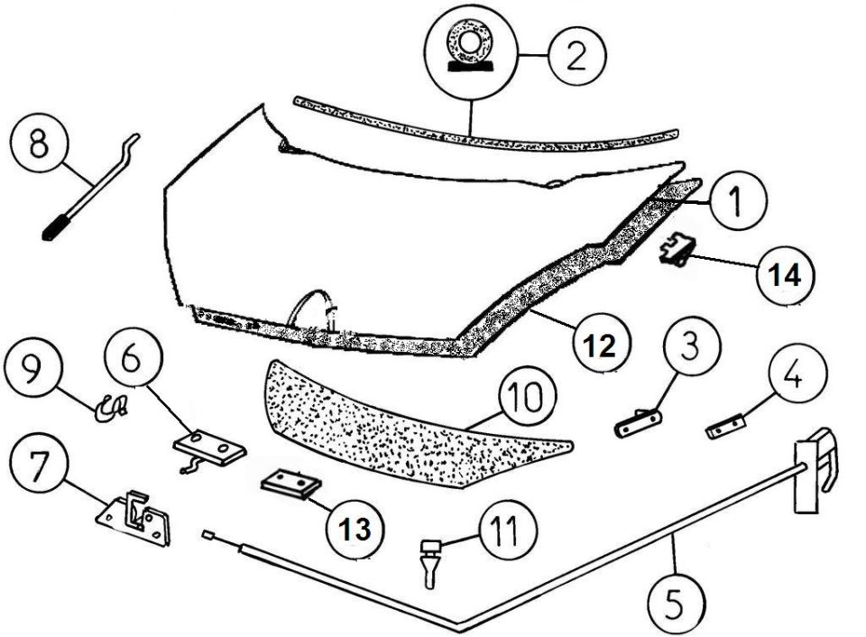 Tavola ricambi Aixam · Carrozzeria