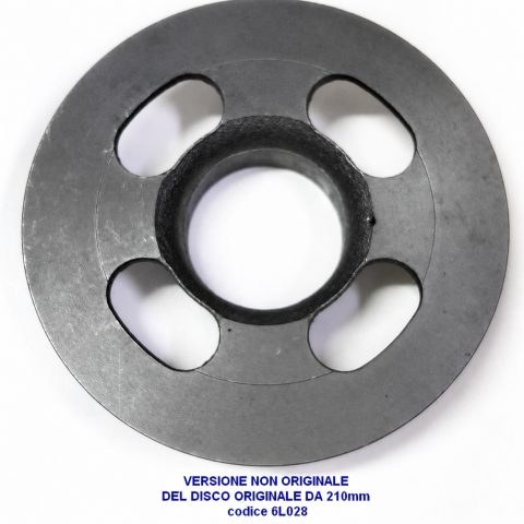 DISCO FRENO ANTERIORE D.209 - AIXAM - GRECAV - CASALINI DOPO 2009 - 7320/2 – 6L028 - R.DOC NON ORIGINALE