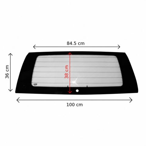 LUNOTTO POSTERIORE TERMICO - JDM ABACA - 107429 - R.DOC NON ORIGINALE - JDM763001106