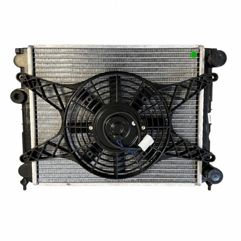 RADIATORE PLASTICA E ALLUMINIO - LIGIER MICROCAR - 11.8.29 - 11.8.383 (0118383) MICROCAR 1006078 1401878 - R.DOC NON ORIGINALE