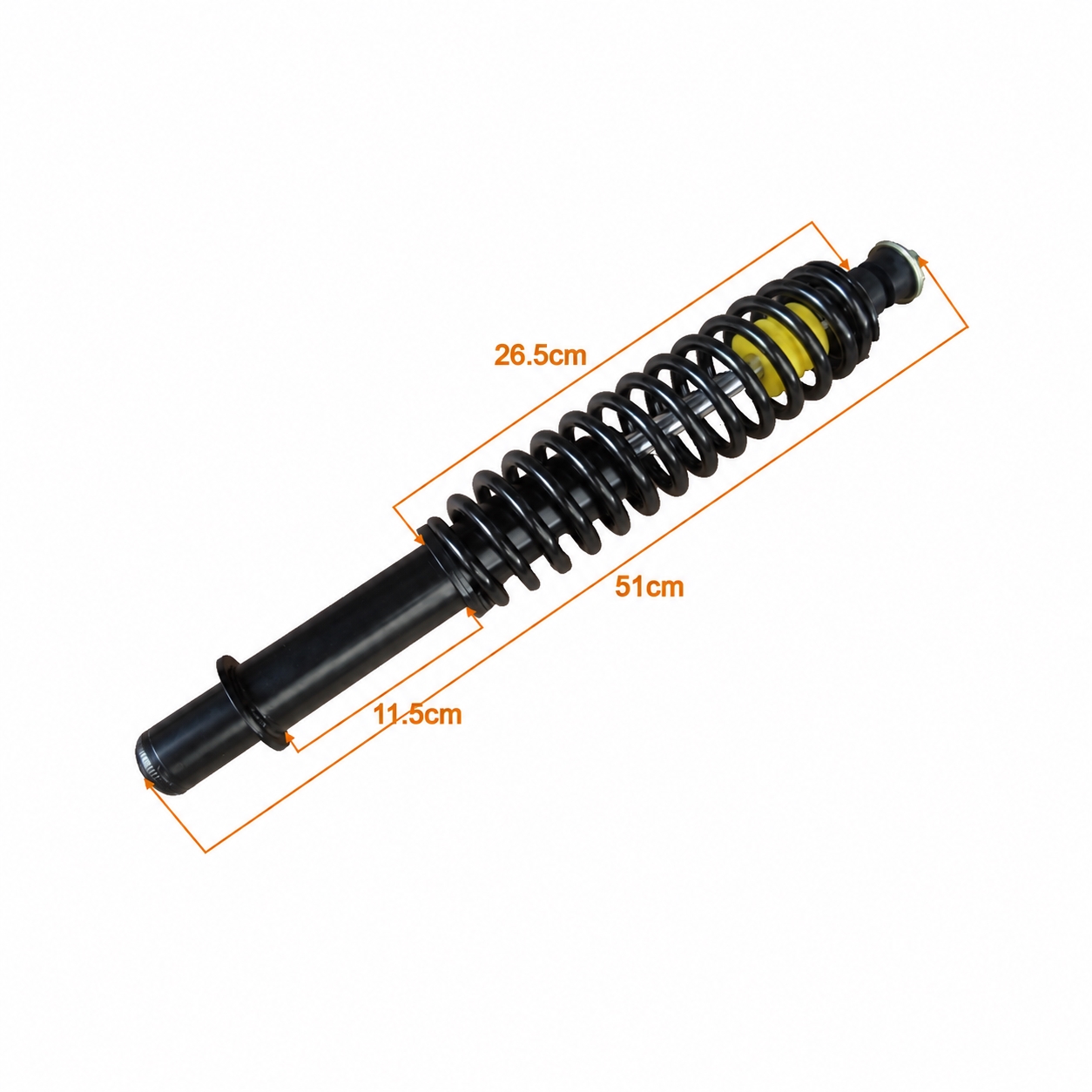 AMMORTIZZATORE ANTERIORE - AIXAM 4K009 ADATTABILE MGO - 1006968 - R.DOC NON ORIGINALE - MAV001
