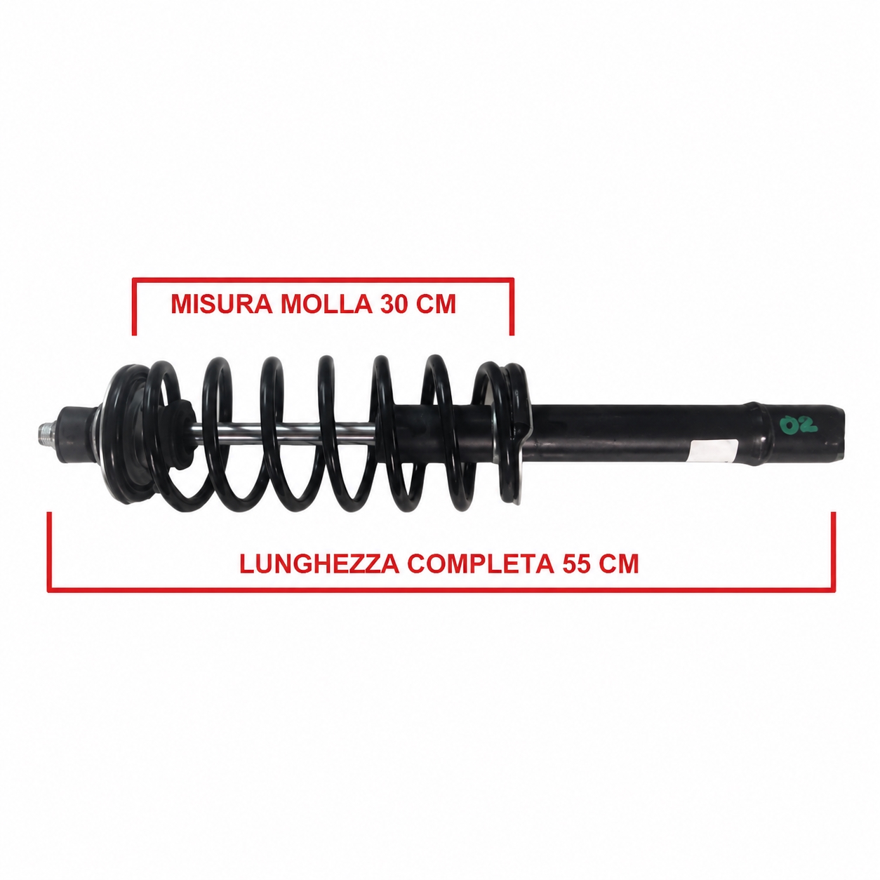 AMMORTIZZATORE ANTERIORE COMPLETO - LIGIER JS50 C - 1403276 (MODELLO NUOVO) - R.DOC NON ORIGINALE - MAV021