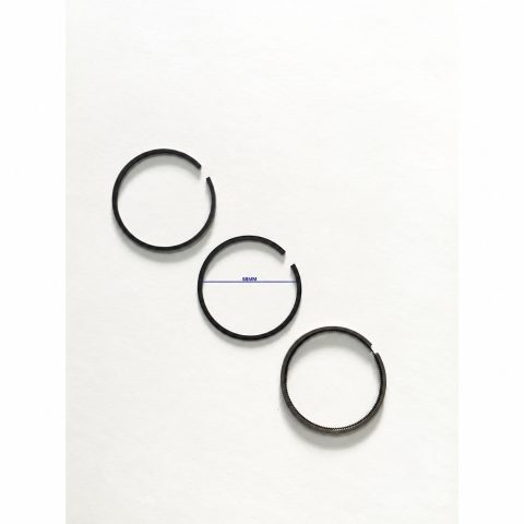 SERIE SEGMENTI / FASCE MOTORE - YANMAR 2TNE68 - 1004795 - 119265-22500 - R.DOC NON ORIGINALE
