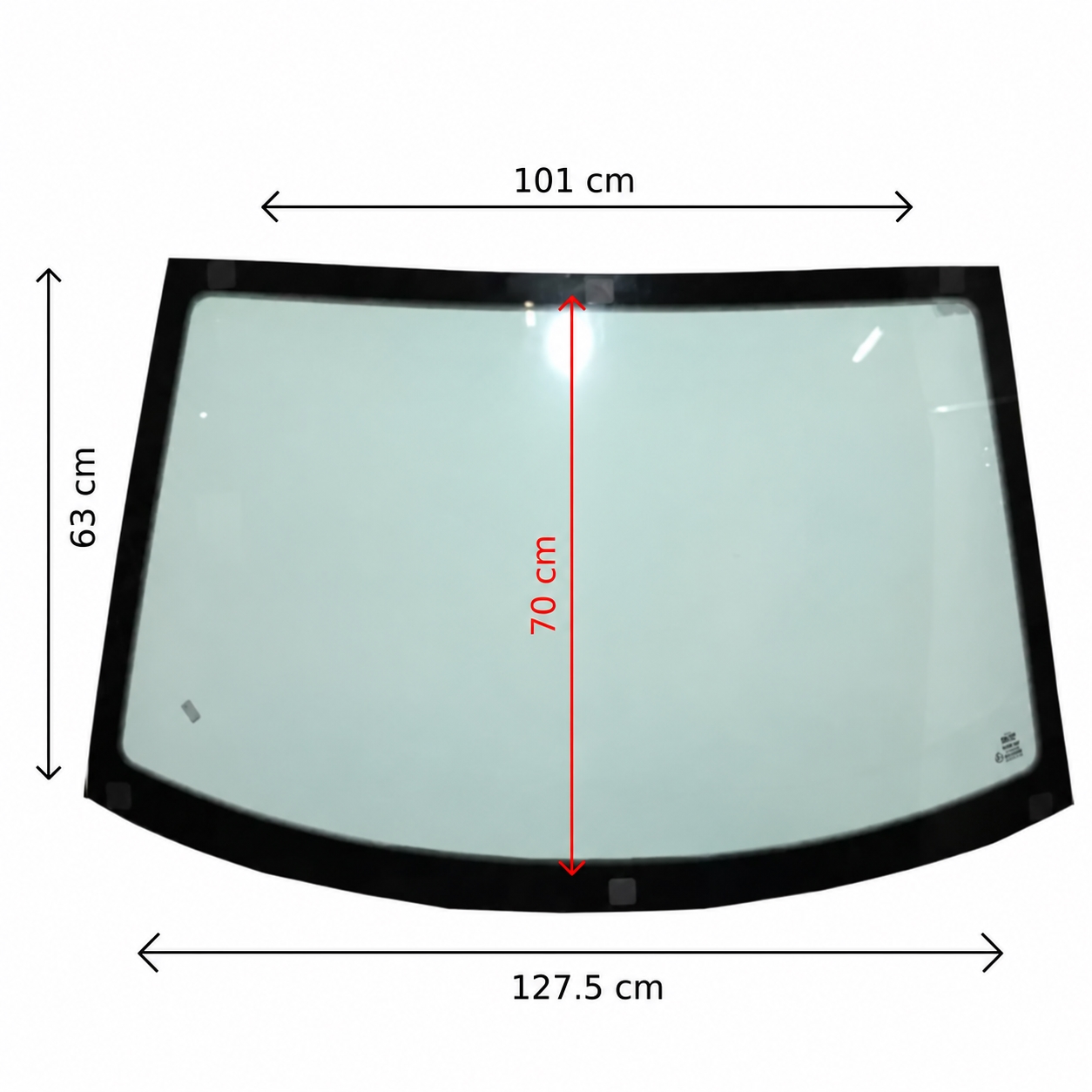 PARABREZZA VERDE - LIGIER JS50 - 1401695 - R.DOC NON ORIGINALE - MAV1401695