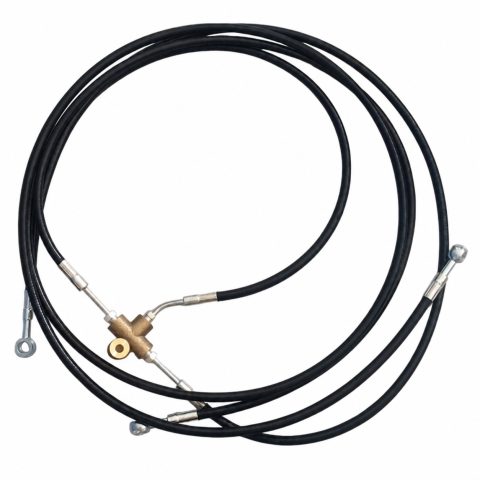 TUBO FRENO POSTERIORE - LIGIER JS50 / MICROCAR M.GO 3 4 5 6 - DUE - 1412311 - R.DOC NON ORIGINALE