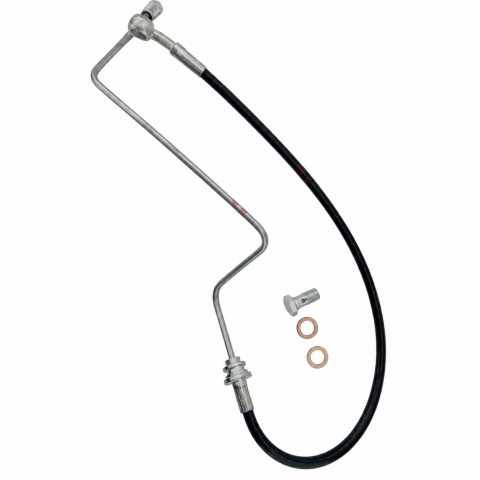 TUBO FRENO ANTERIORE SX FLESSIBILE+RIGIDO - AIXAM SENSATION 2016 EMOTION 2020 - 6AY418 - R.DOC NON ORIGINALE