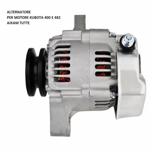 ALTERNATORE 40A - KUBOTA K158816420 - 1758064010 Z402 / Z482 - R.DOC NON ORIGINALE
