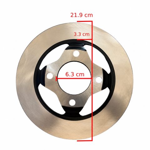 DISCO FRENO ANTERIORE - M.GO / IXO / DUE FIRST - 7320/5 JS50 ( 1008471 ) - ORIGINALE