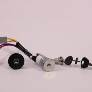BLOCCHETTO AVVIAMENTO - KIT CHIAVI PORTIERE (CHIAVE AVVIAMENTO INCLUSA) - AIXAM 4G019A - CHATENET CH26 03.26.025 - LIGIER 1405961 - R.DOC NON ORIGINALE