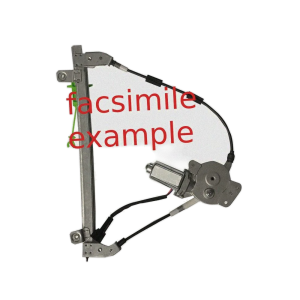 ALZA VETRO ELETTRICO SX - BELLIER B8 - 2450103 - R.DOC - NON ORIGINALE