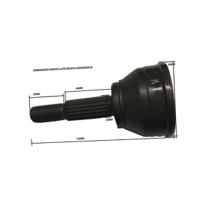 KIT GIUNTO OMOCINETICO LATO RUOTA UNIVERSALE - R.DOC NON ORIGINALE