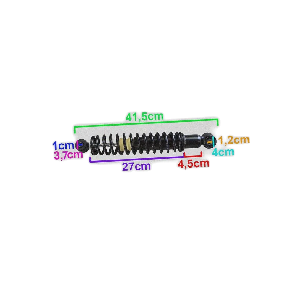 AMMORTIZZATORE POSTERIORE AIXAM - 5L003 - R.DOC NON ORIGINALE