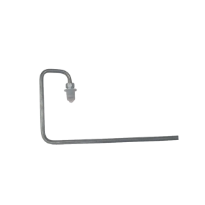TUBO FRENO ANTERIORE DX FLEX+RIGIDO AIXAM AMBITION 2023 - SCOUTY - 620BT019 R.DOC NON ORIGINALE
