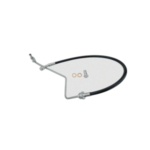 TUBO FRENO ANTERIORE SX FLESSIBILE+RIGIDO CON ABS - AIXAM SENSATION 2016 EMOTION 2020 - 6AY418A - R.DOC NON ORIGINALE
