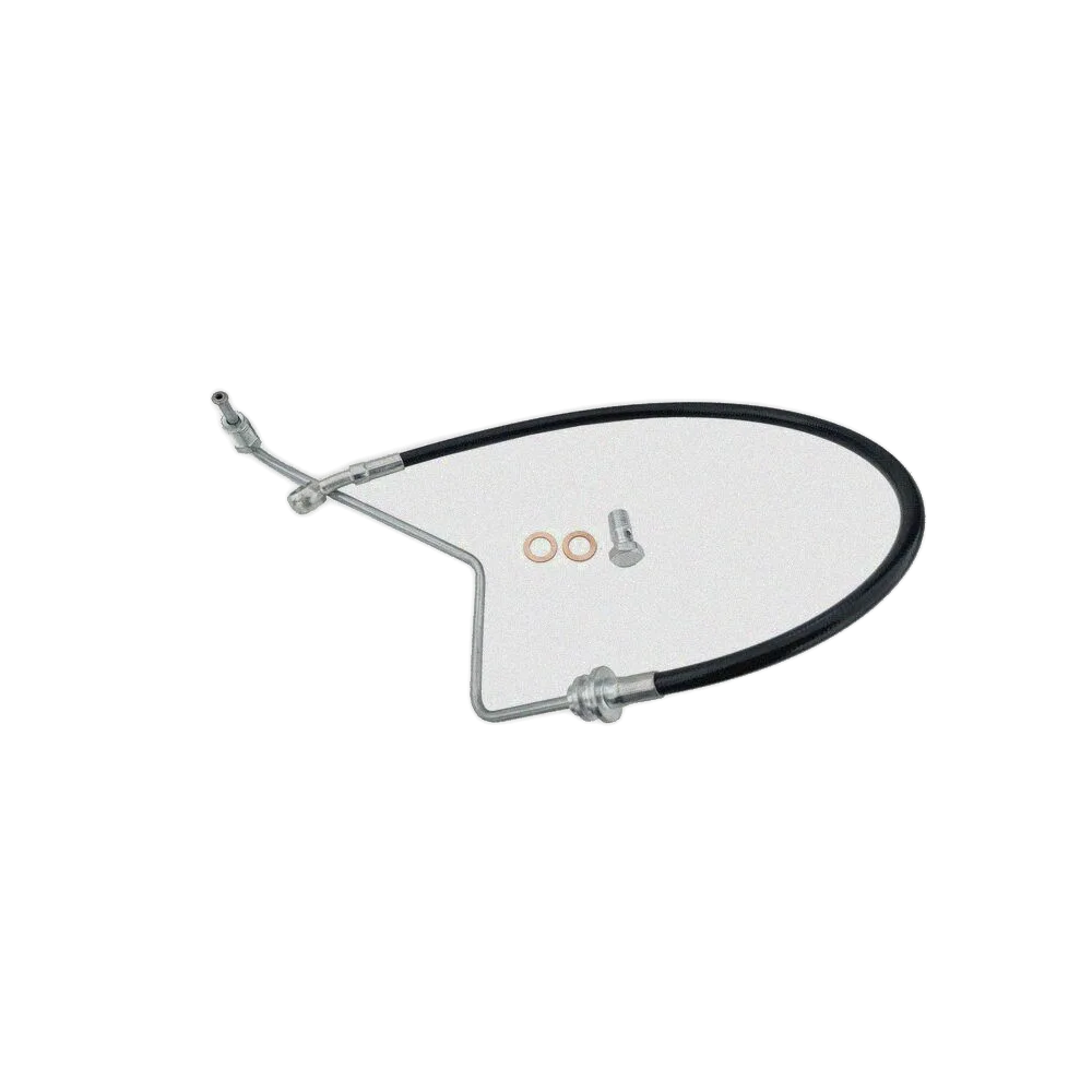 TUBO FRENO ANTERIORE SX FLESSIBILE+RIGIDO CON ABS - AIXAM SENSATION 2016 EMOTION 2020 - 6AY418A - R.DOC NON ORIGINALE