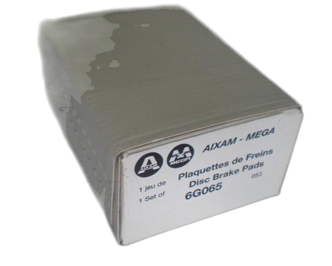 Riferimento Aixam 6G065 · KIT PASTIGLIE FRENI (per due dischi)